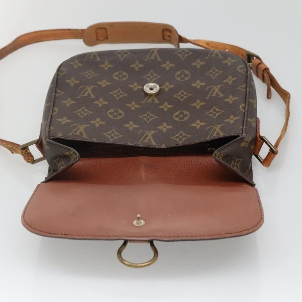 Authentic LOUIS VUITTON Monogram Saint Cloud GM Shoulder Bag M51242 LV - Picture 8 of 16